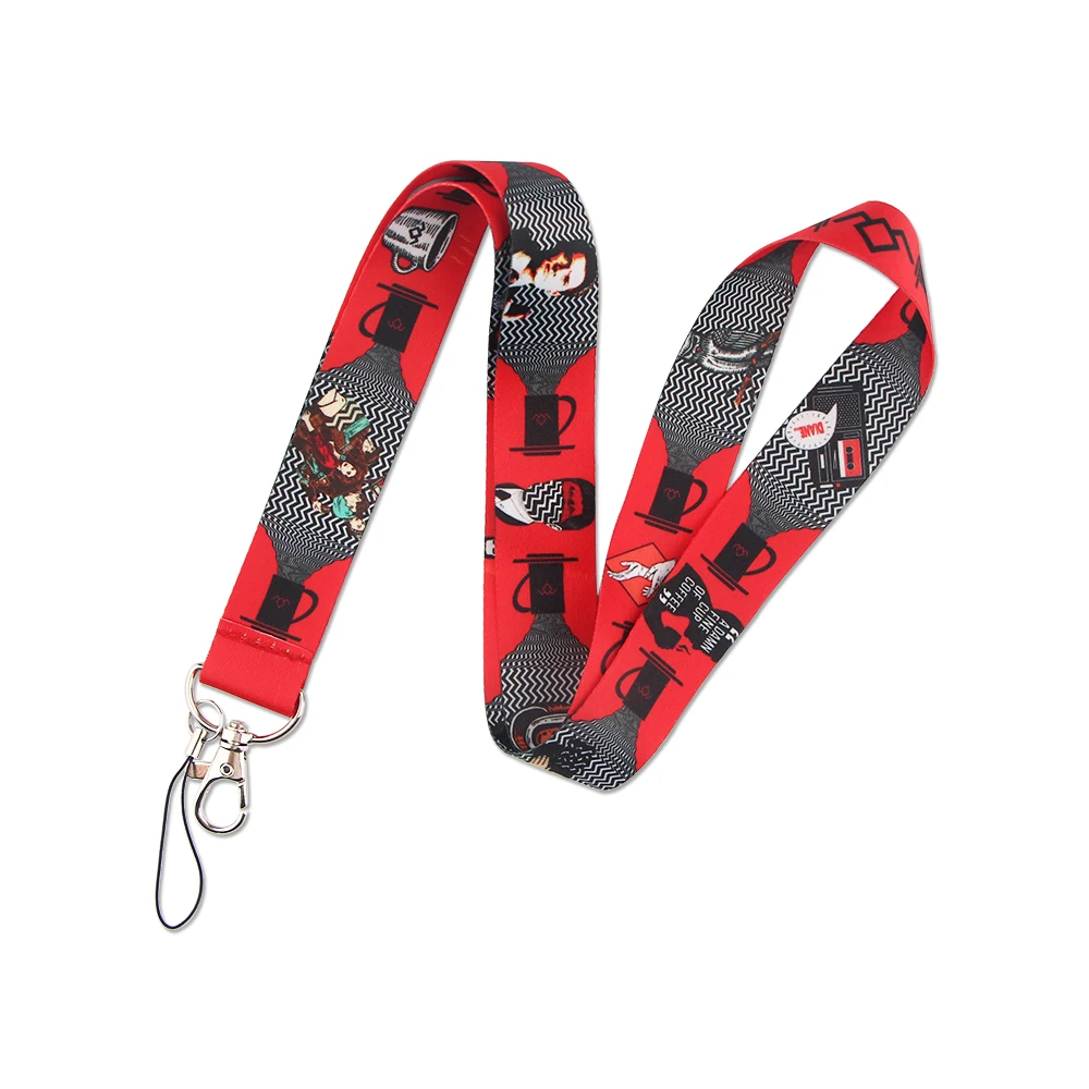 Бестселлер K2186 мультяшный шнурок для ТВ шоу крутые веревки ключей держатель