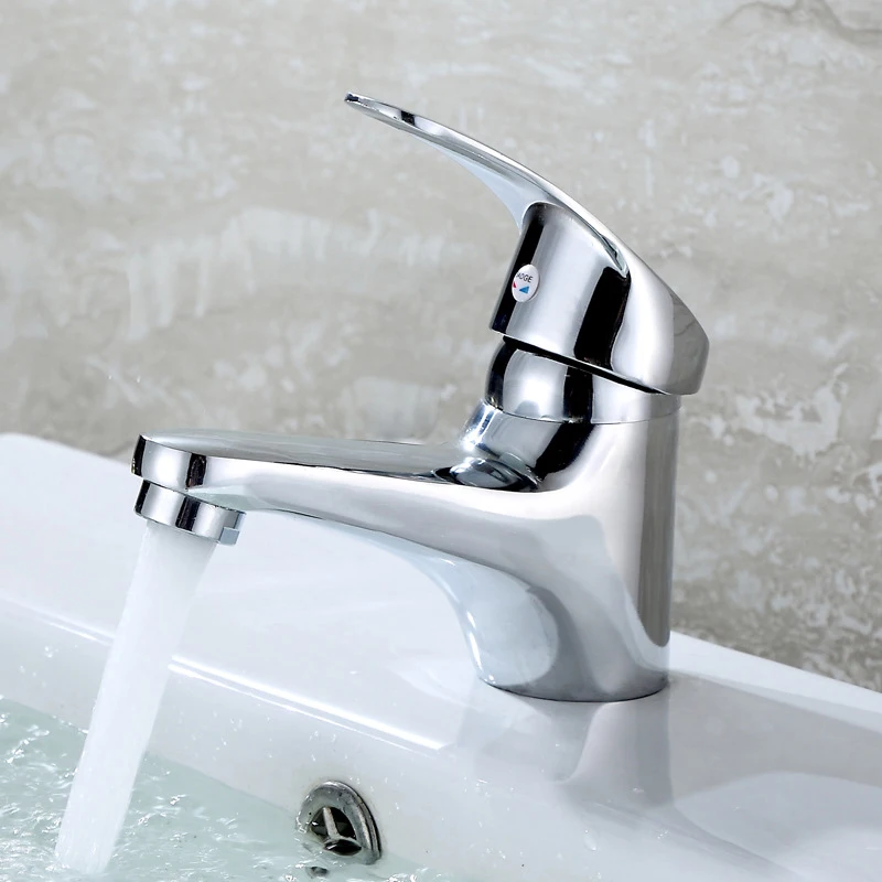 

Basin Single Hole Faucet Zinc Alloy Washbasin Bathroom Sink Home Faucet