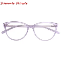 cat eye frame women spring hinge acetate prescription progressive glasses rim super quality eyewear