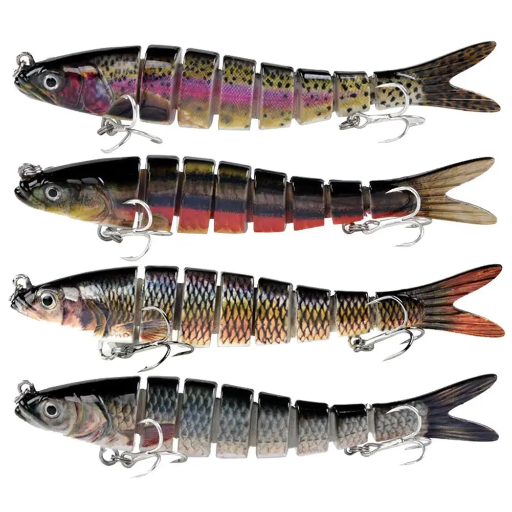 

14cm 27g Multi Jointed Fishing Artificial Lifelike Lure Wobbler Fish Swim Bait Fishing Lure Wobbler Fish Swim Bait Fishing Lure