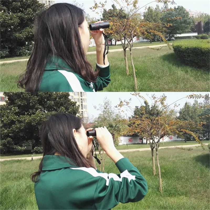 8x21 Регулируемый Оптический Водонепроницаемый Портативный монокулярный