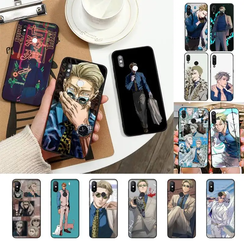 

FHNBLJ kento nanami jujutsu kaisen Phone Case For Xiaomi Redmi Note 7 5 8A Note8pro 9Pro 8T TPU Coque for note6pro Capa