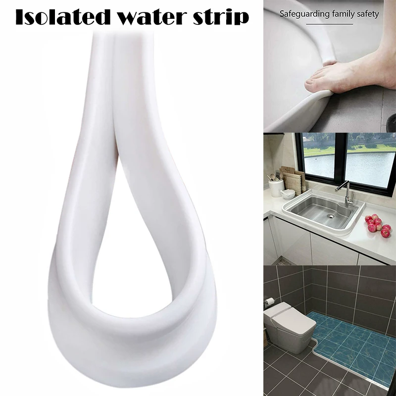 Силиконовая пробка для воды ванной и кухни разделительные полоски пола @ LS|Стоки|