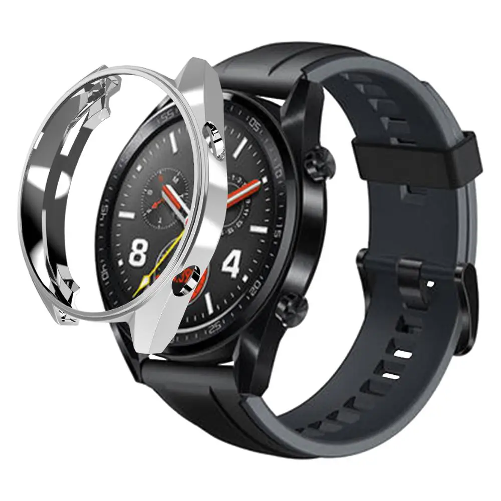 CACKOIE подходит для Huawei часы GT smart Watch 46 мм 42 защитная оболочка полый чехол из ТПУ с