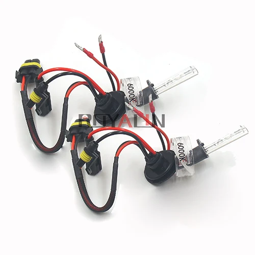 H1 6000k ROYALIN 55 Вт HID ксеноновые лампы H1 D2H HC21 супер яркий 4300 К 5800 к 6000 К одиночный светильник головной светильник s Белый Цвет Автомобильный Стайлинг модификация - Испускаемый цвет: H1 6000k