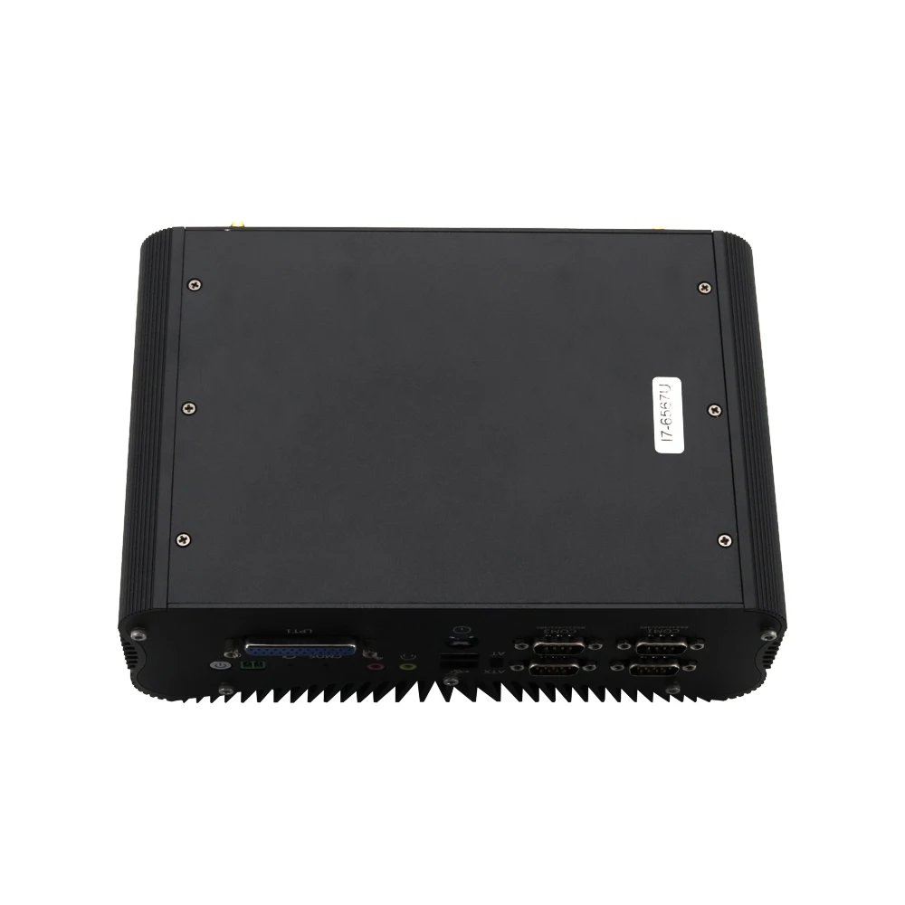 Промышленный ПК Eglobal 6 * DB9 COM 2LAN DDR4 WES7/10 безвентиляторный мини компьютер сим карта