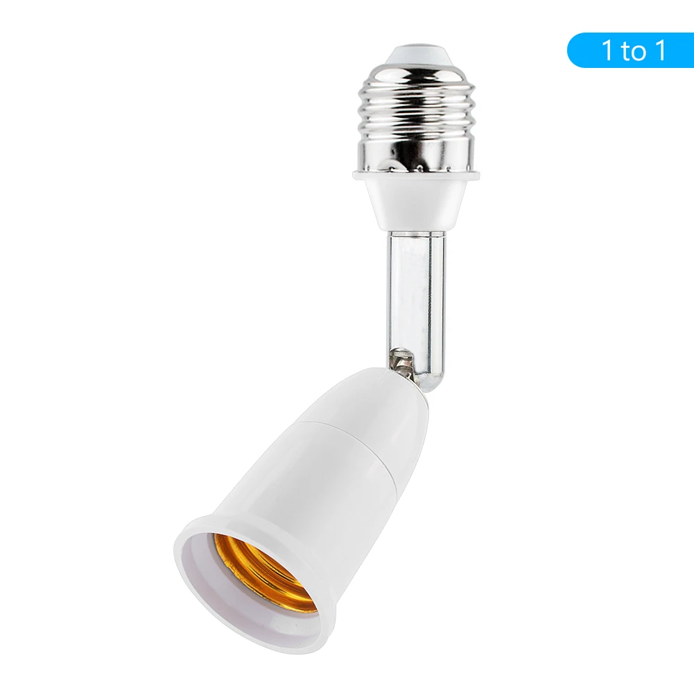 1 in 1 5 в 1 4 в 1 3 в 1 регулируемый E27 к E27 Базовый светильник лампа адаптер держатель розетка сплиттер Стандартный E27 адаптер конвертер - Цвет: 1 in 1