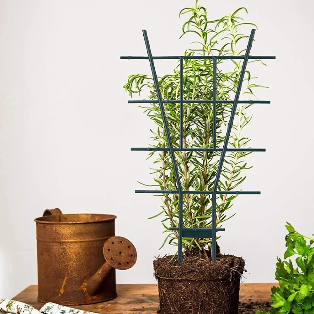 

Plant Support Stand Frame Holder Balcony Planting Rack Fruit Support Plant Flower Climbing Vine Pillar Gardening Stand