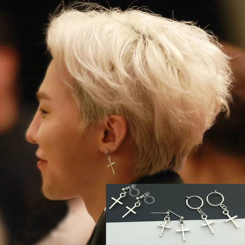 Модные уникальные металлические серьги кольца Bigbang G Dragon 2020 для мужчин и женщин