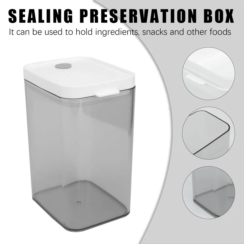 

1pc Home Use Fresh Box Transparent Preservation Box Food Storage Box Sealing Box