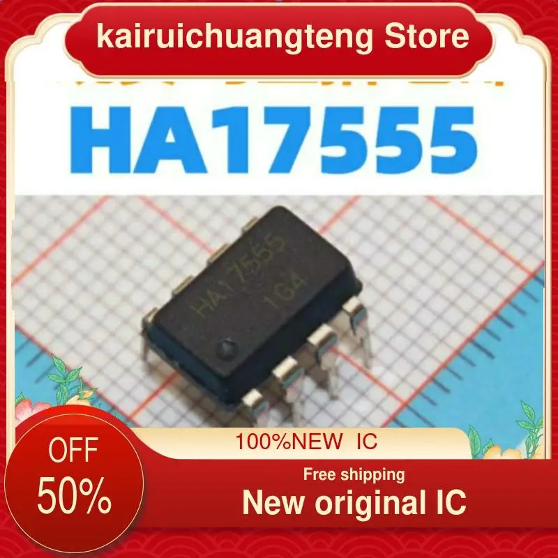 （1PCS） HA17555 DIP-8 Precision time base circuit IC timer New original IC