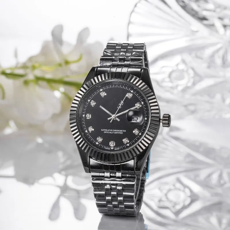 

2021 New Brand Luxury Watch Men Full Steel Blue Male Fashion Business Rolexable Wrist Watches Men Hands Top 2836/3135 Movement