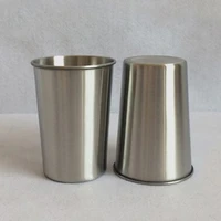 350ml stainless steel mugs metal travel mugs tumbler pint glasses cups outdoor camping drinking coffee tea beer promotion