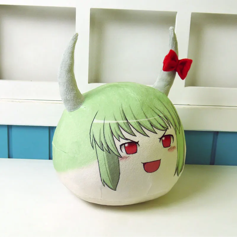 

Плюшевые игрушки для косплея из аниме «Проект TouHou», фигурка кетена камиширасава, мягкая подушка юкури, 30 см, Мультяшные подушки для подарка