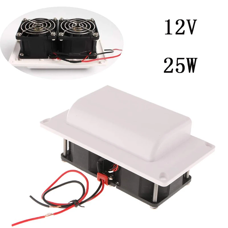 

Прицеп для автофургона, боковой вентилятор вентиляции, вытяжной вентилятор, RV, белый, постоянный ток 25 Вт для кемпера, прицепа, лодки, морско...