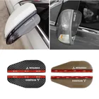 Автомобильное боковое зеркало заднего вида, дождевой козырек, дождевой козырек, защита от дождя, чехол для Mitsubishi asx lancer outlander аксессуары для паджеро