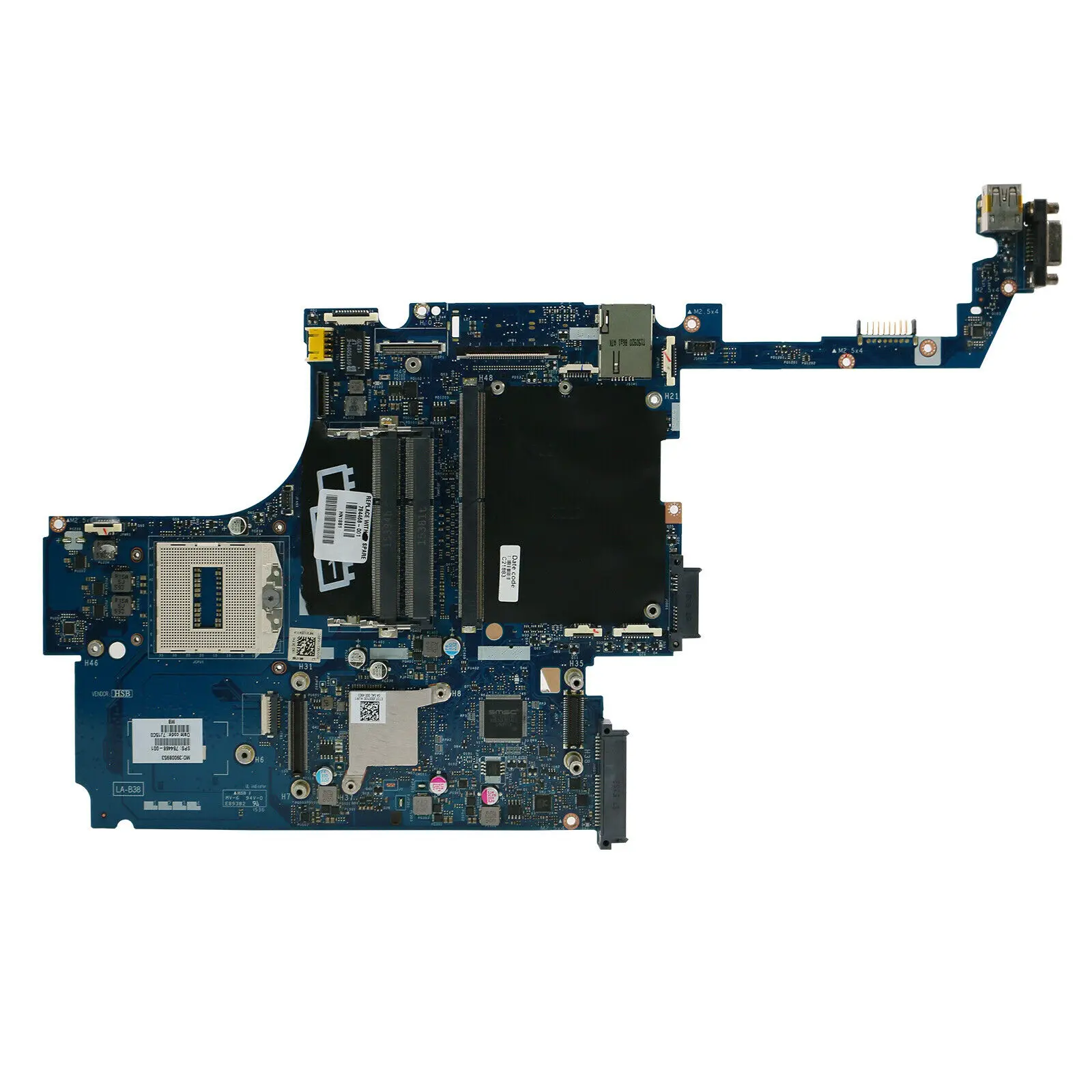 784468-001 784468-501 784468-601 ZBL15 LA-B381P QM87 для HP ZBOOK 15 g2 материнская плата ноутбука 100%