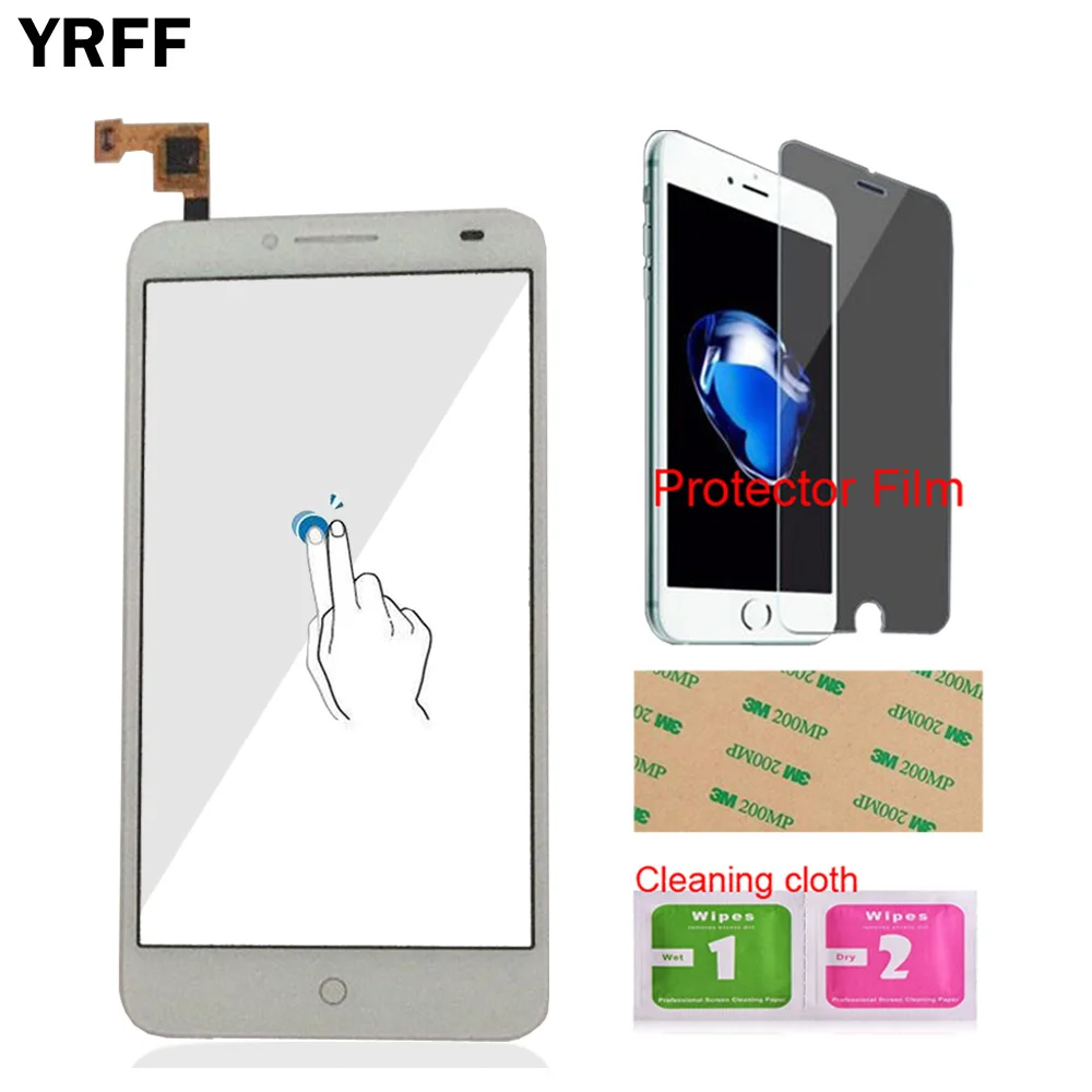 5.5'' Touch Screen Panel For Alcatel One Fierce XL 5054D 5054 OT5054 Glass Digitizer Protector Film | Мобильные телефоны и