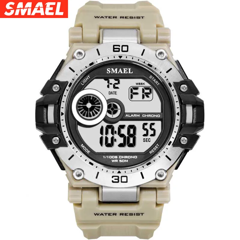 

New Men's Electronic Watch Outdoor Multi-Function Sports Timing Fashion Student Watch smart watches