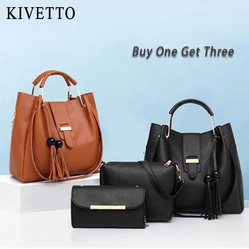 2019 одноцветная композитная сумка кожаная мессенджер мешок для девушек модная на