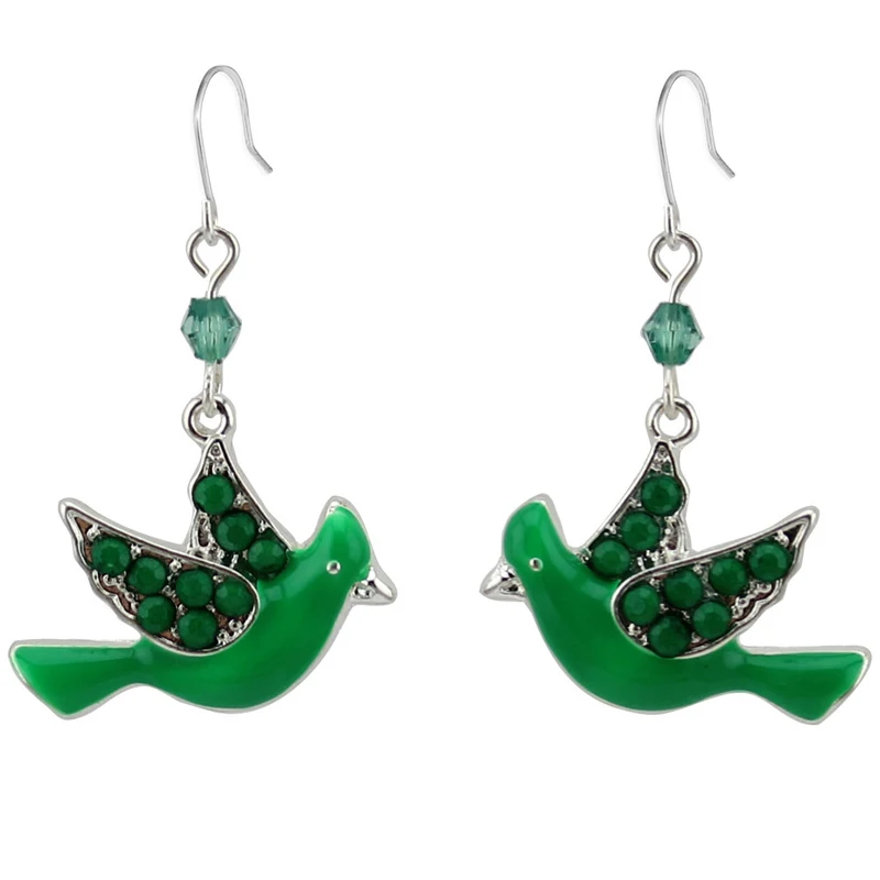 Новинка лидер продаж модные женские серьги PrinSis с красной розовой синей зеленой