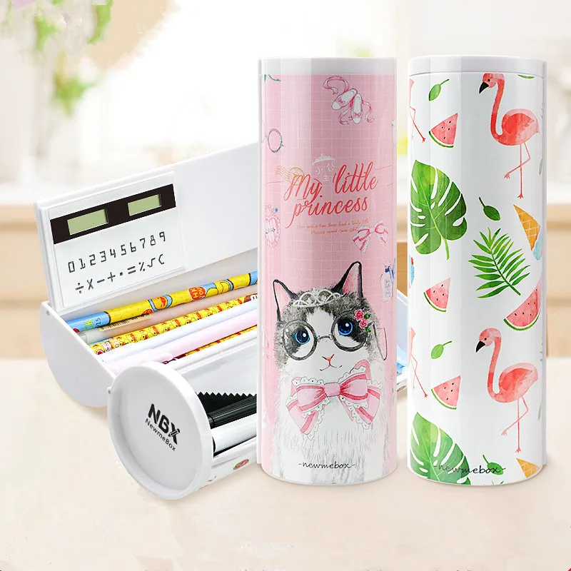 

unicorn pencil case Flamingo estuche escolar newmebox Kawaii trousse scolaire estuches pencil box pencilcase piornik szkolny