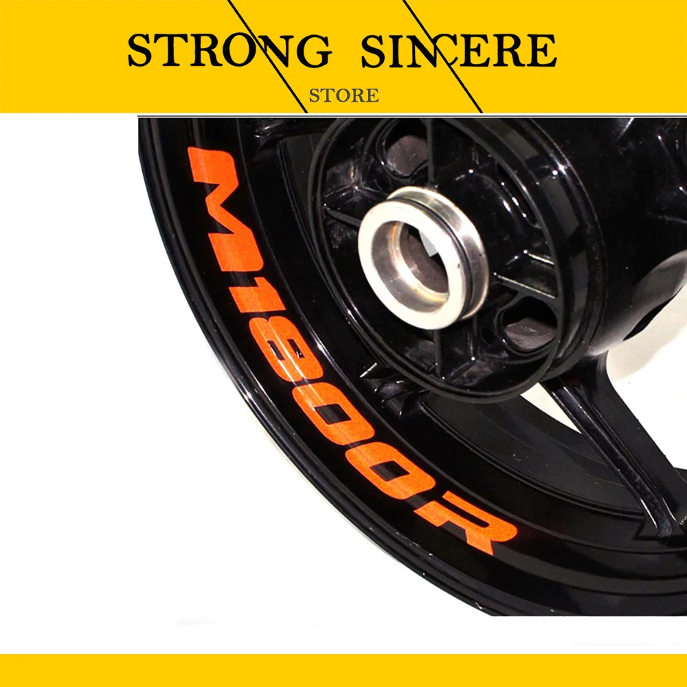 

Motorcycle Wheel Sticker Decal Reflective Rim Bike Motorcycle Suitable for SUZUKI M1800R