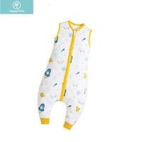 happy flute baby sleep bag spring summer wearable blanket with legs cotton sleepsack for toddler soft newborn romper clothes