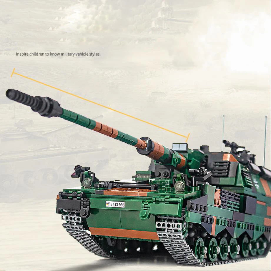 Сборные блоки для сборки самоходных гаубиц времен Второй мировой войны