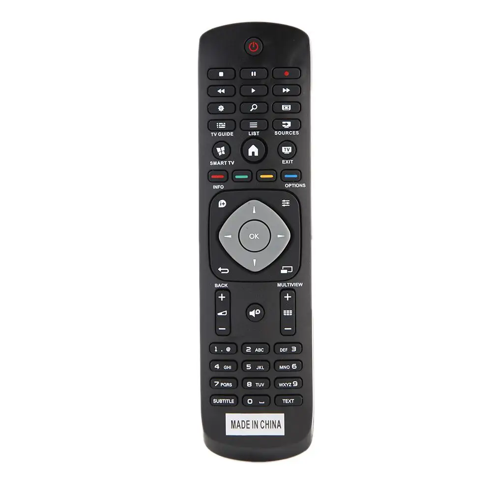Substituição de controle remoto casa televisão controle remoto substituir para philips smart tv YKF347-003 universal preto