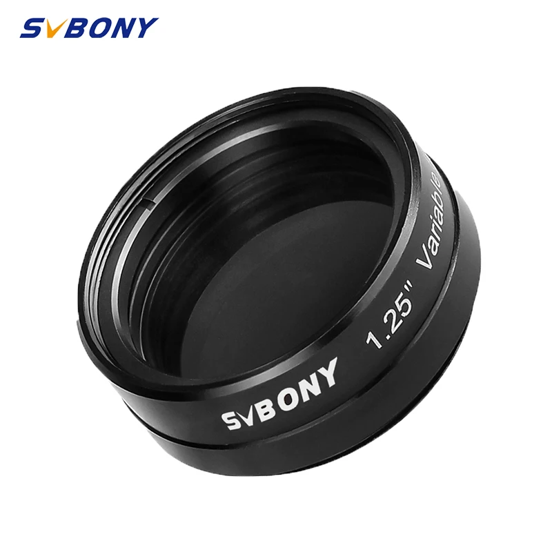 SVBONY 1.25'' Filter Variable Polarizing for Astronomy Monocular Telescope & Eyepiece Viewing the Moon and Planets SV128