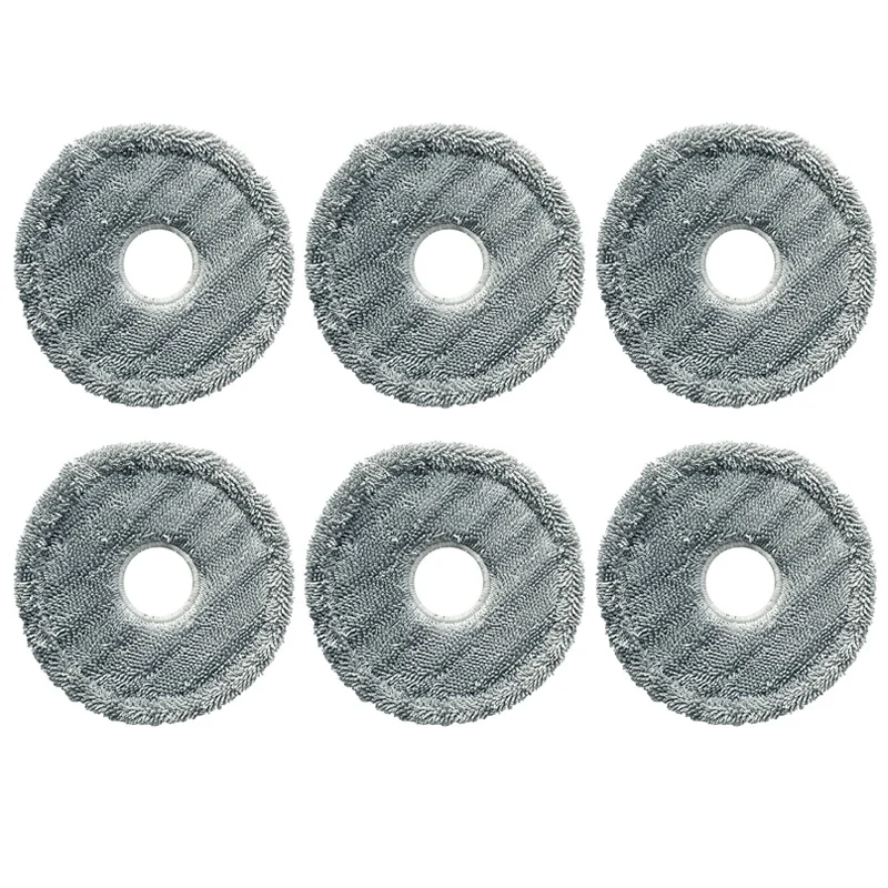 Салфетка из микрофибры для Dyson V7 V8 V10 V11 Влажная и сухая Электрическая Швабра головка чистящей щетки, мопка пылесос аксессуары 6 шт.