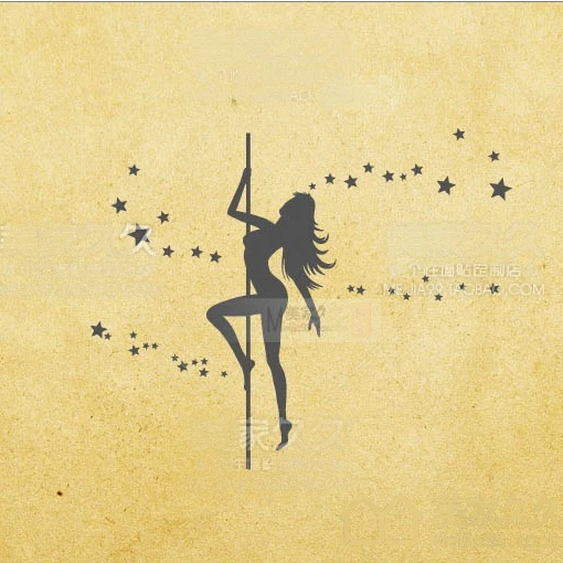 Настенная палочка для столбного танца бара кафе тренажерного зала йоги танцев