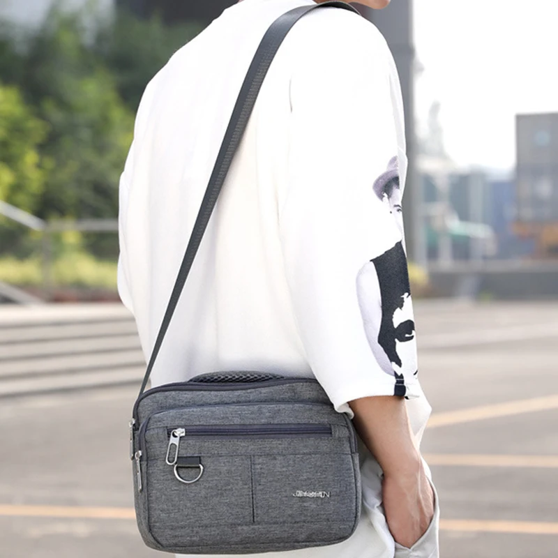 

Fashion Mens Shoulder Bag Korean Version of Water Repellent Handbag Oxford Messenger Bag Designer Messenger Bags Men Canvas Bag
