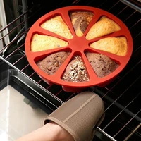microwaveovenmold silicone bakeware baking food grade mold 8 points scone cake household