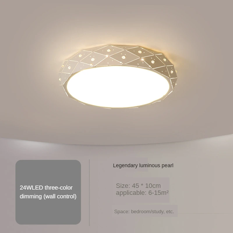 

Light In The Bedroom Round LED Living Room Ceiling Lamp Room Lamp