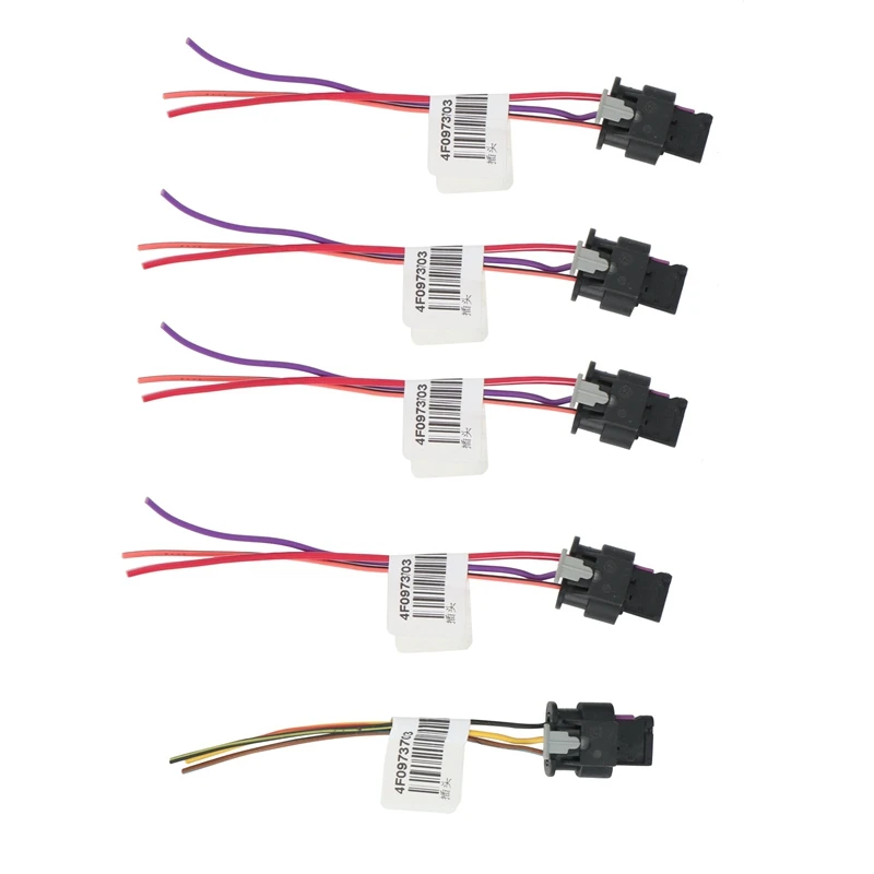 

5 шт., разъем для датчика парковки, для Golf Jetta Tiguan Volvo Opel Vauxhall