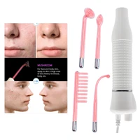 portable handheld high frequency machine anti wrinkle skin tightening beauty device acne spot remover w4 wand electronicy us