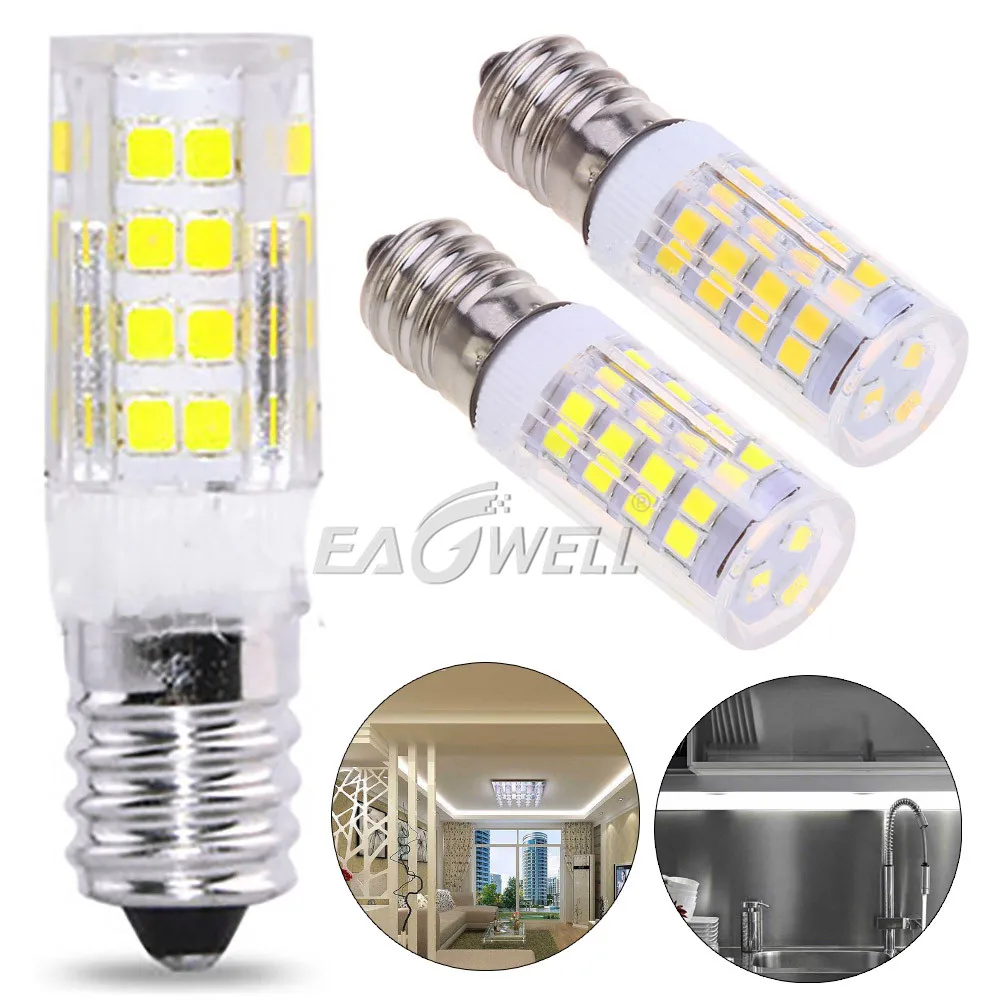 

Комплекты светодиодных ламп 5 Вт, 51 светодиод, 2835SMD, керамические лампы, галогенный теплый/холодный белый, 220-240 В переменного тока, чип COB, ярки...