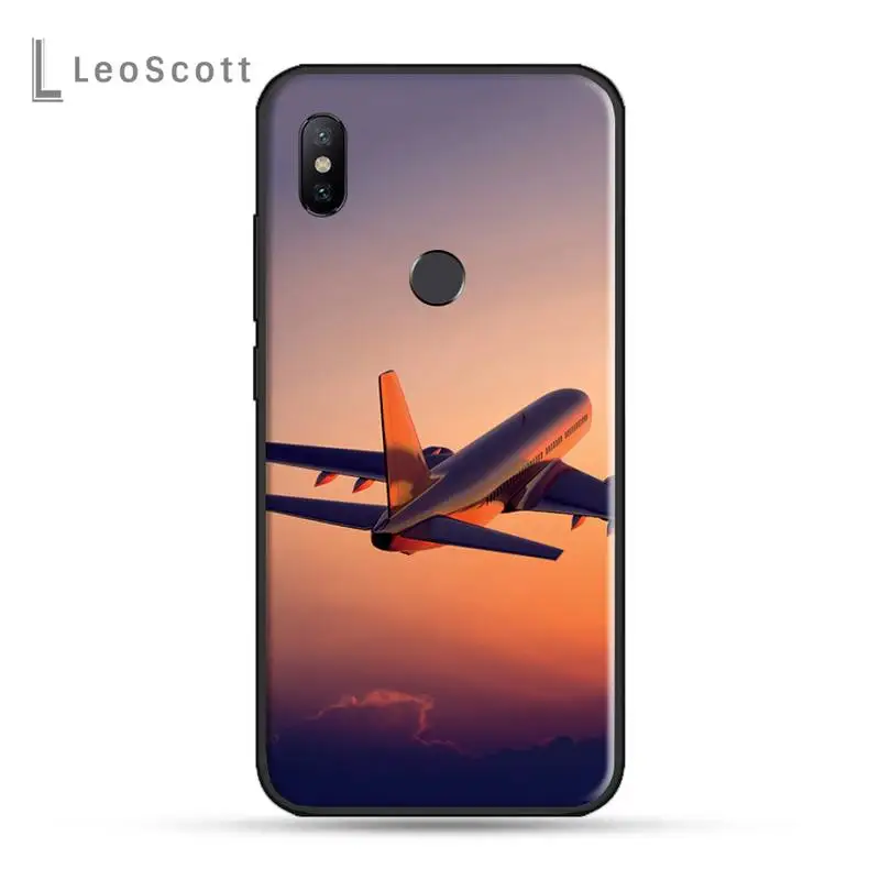 

Aircraft Phone Case For xiaomi Redmi 5 5A plus 7A 8 note 2 3 4 5 5A 6 7 GO K20 A2