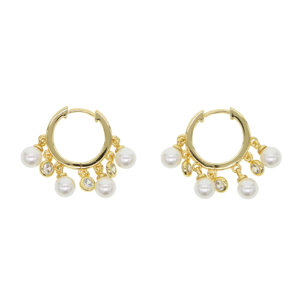 Модные женские серьги-подвески с искусственным жемчугом | Украшения и аксессуары