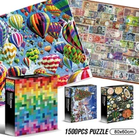 new jigsaw puzzles 1500 pieces 60x80 cm puzzles for adult childrens educational holiday puzzle parent child toy educational toy