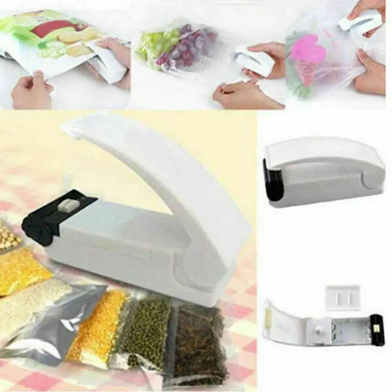 

Portable Mini Home Heat Bag Sealer Sealing Machine Plastic Bag Food Packaging