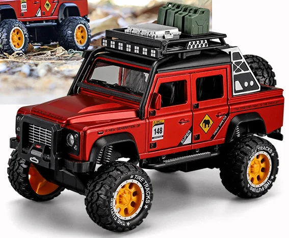 1/28 Diecasts игрушечный транспорт защитник Кубок с верблюдом модель автомобиля звуковой светильник коллекция автомобилей игрушки для детей игрушки подарок - Цвет: B