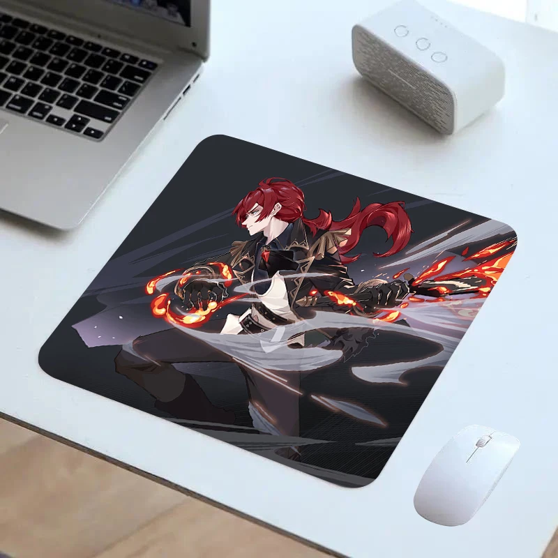 

Genshin Impact Mouse Pad Small Size Game Mousepad Gaming Keyboard Table Mat Natural Rubber Office Decoration Carpet Mouse Mat