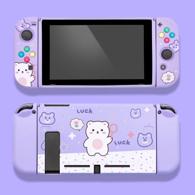 

Cute Cartoon Skin Shell for Nintendo Switch Case Soft TPU Shell Cover for Nintendos Switch Accessories Protective Case