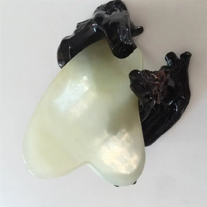 

Natural Jade Guasha Board Scraching Facial Eyes Scraping SPA Massage Tool Health Care Beauty Acupoints Plate Massager