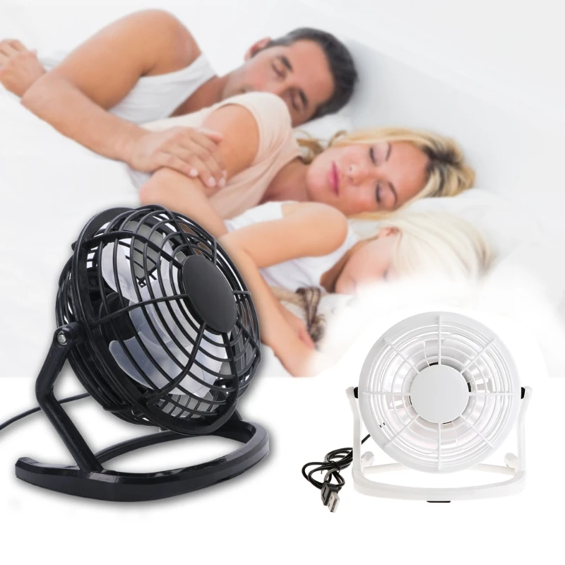 

Mini Portable Super Mute Plastic USB Fan Desk Cooling Laptop Notebook PC Cooler A6HB