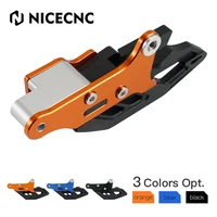 nicecnc chain guide cover protector for ktm 85sx 15 22 freeride 250r 250f 350 sxf xc xcf exc excf xcw xcfw tpi 300 350 400 450
