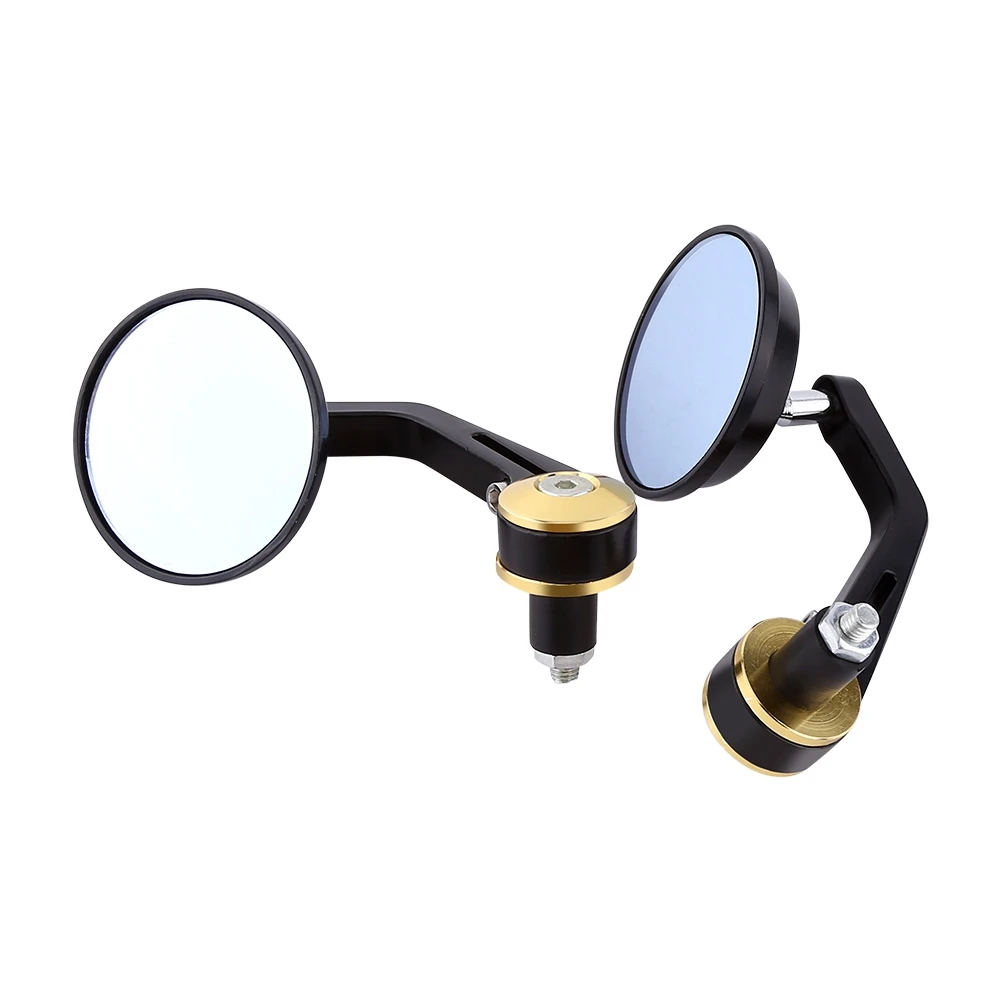

Universal 7/8" Round Bar End Rear Mirrors Moto Motorcycle Motorbike Scooters Rearview Mirror Side View Mirrors FOR Cafe Racer